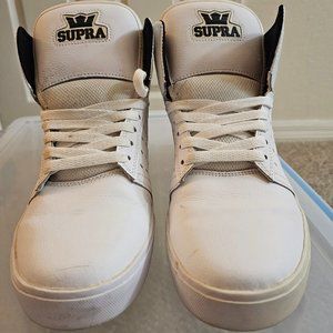 Supra White Skytop 4 Size 10 men